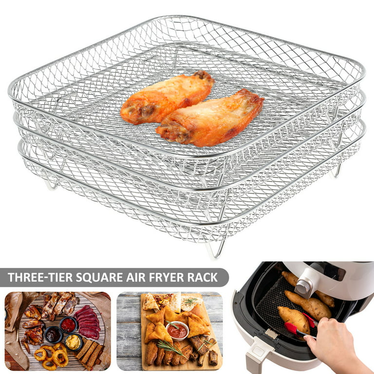 Air Fryer Three Stackable Dehydrator Racks for Gowise Philips