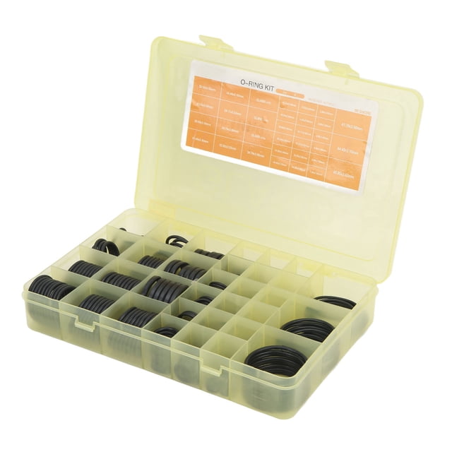 Rubber O Rings Seals,396 Pcs Universal O O Ring Assortment Set Automotive ACO Rings Kit Unrivaled Performance