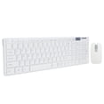 thumbnail image 3 of Keyboard and Mouse Wireless, Keyboard Mouse Combo 10m Remote Connection Smart High Sensitivity  for Notebooks for Tablet Computers for Smart Phones White,Black, 3 of 7