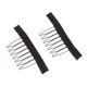 thumbnail image 3 of 30 peines para peluca, peines de dientes de acero para pelucas de cabello humano, gorras de encaje negro Yuyangstore Peine de pelo de peluca, 3 of 8