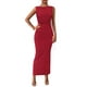 thumbnail image 1 of Vestido midi PRETTYGARDEN, ajustado fruncido de verano 2025 para mujer, 1 of 9