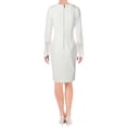 thumbnail image 2 of Calvin Klein Womens Crepe Bell Sleeve Bodycon Dress, 2 of 2