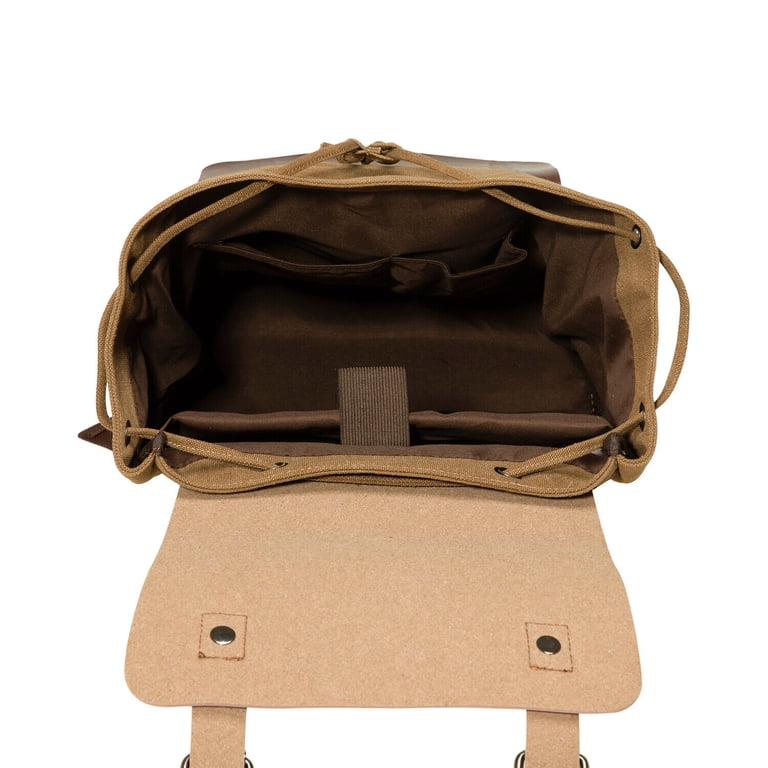 KAUKKO Vintage Canvas Backpack-Large Capacity, Multi  display picture 1