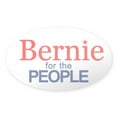 thumbnail image 1 of CafePress - Bernie For The People - Sticker (Oval), 1 of 1