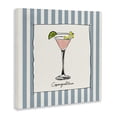 thumbnail image 2 of Stupell Industries Modern Cosmopolitan Summer Stripes Canvas Art, 17 x 17, by Susan Jill, 2 of 8