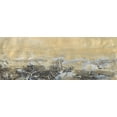 thumbnail image 2 of Bramma, Lila 24x12 Gold Ornate Wood Framed with Double Matting Museum Art Print Titled - Gold Horizon II, 2 of 4
