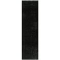 thumbnail image 3 of SAFAVIEH Charlotte Solid Plush Shag Area Rug, Charcoal, 6'7" x 9', 3 of 5