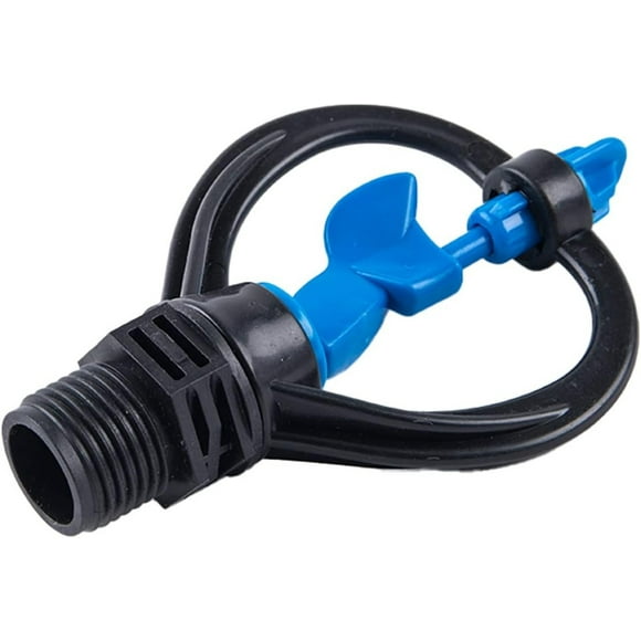 nipocaio 2Pack 360° Irrigation Automatic Rotary Nozzle Lawn Watering Sprinkler Garden Supplies Rain Sprinkler Head