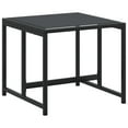 thumbnail image 3 of vidaXL 11 Piece Garden Dining Set Black Textilene, 3 of 5