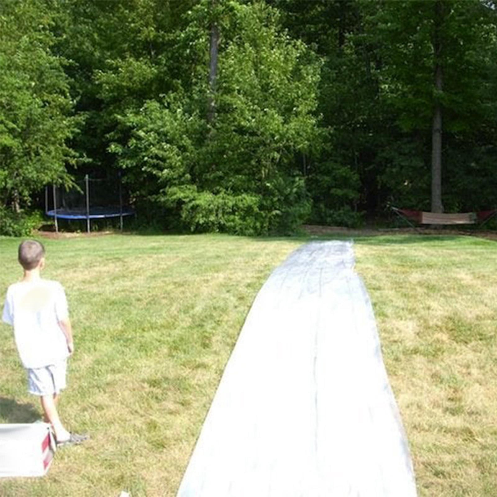 Sheeting Extra Thick Slip Pad Lawn Waterslide Sheet for Children Adults Kids