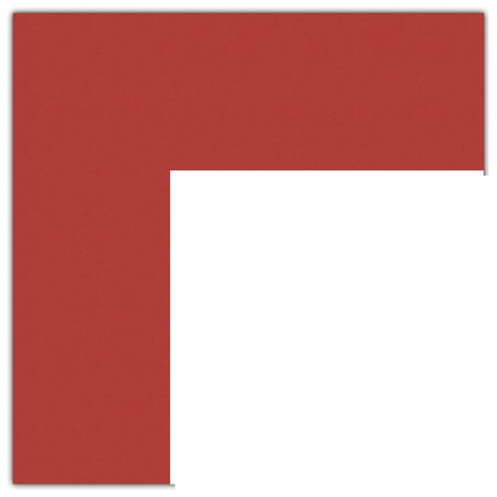 

ArtToFrames 20x31 Deep Red Custom Mat for Picture Frame with Opening for 16x27 Photos. Mat Only Frame Not Included (MAT-243)