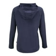 thumbnail image 3 of Women's-Cutter & Buck  Navy Nashville SC Coastline Epic Comfort Eco Recycled Quarter-Snap Raglan Hoodie Top, 3 of 3