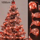 thumbnail image 2 of FloreceBien Luces de cinta navideñas con pilas, cadena de luces para árbol de Navidad, fiesta de cumpleaños, decoración navideña, 2 of 5