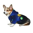 thumbnail image 6 of Uemuo Solar System for Winter Dog Hoodie Sweatshirts with Pockets Warm Dog Clothes for Small Dogs Chihuahua-X-Small, 6 of 8
