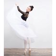 thumbnail image 3 of Dancewear Women's Tulle Tutu Skirt Overlay Long Mesh Pull-On Ballet Dance Skirts, 3 of 4