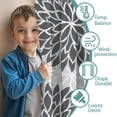 thumbnail image 3 of Blackout Kids Curtains,Boho Bohemia Pioneer Flower Art Childrens Insulated Curtains Set Of 2,Bedroom Essentials,Toddler Room Decor 42"x84"(106x213cm), 3 of 4