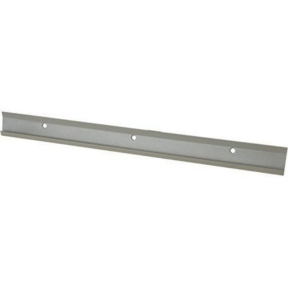 Organized Living freedomRail Rail for freedomRail Closet System, 64-inch - Nickel — Residential Use, Standard Application