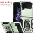 thumbnail image 1 of Étui compatible Samsung Z Flip3 Antichoc Magnétique avec Support Anneau Bon Marché et Fin, 1 of 5