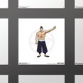 thumbnail image 2 of Gallery Pops Jujutsu Kaisen - Aoi Todo Wall Art, Unframed Version, 12" x 12", 2 of 5