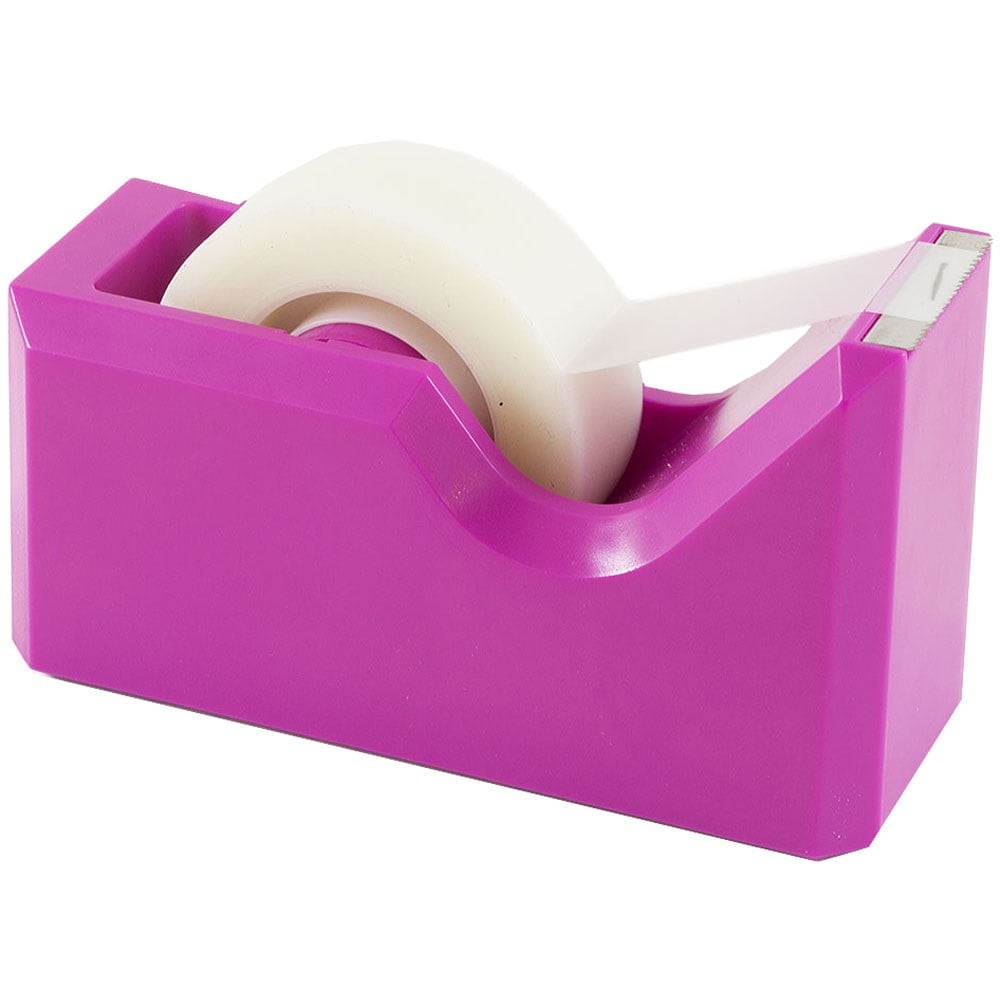 JAM Colorful Tape Dispenser, Pink, 1/Pack