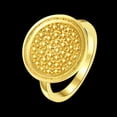 thumbnail image 3 of EOEMY Rose Gold Platinum Plated Fashion Ring Women B269-18K Gold Plated-7, 3 of 7