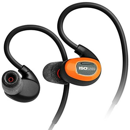 ISOtunes PRO Noise Isolating Bluetooth Earbuds, 27 dB Noise Reduction Rating, 10 Hour Battery, Noise Cancelling Mic, OSHA Compliant Earplug (Best Noise Isolating Earbuds)