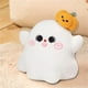 thumbnail image 1 of Cojín de peluche de Halloween, bonitos adornos de dibujos animados, cómodo y creativo juguete de peluche, regalo para niños, decoración de Halloween. Fantasma 35cmx38cm, 1 of 10