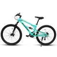 thumbnail image 5 of Ambifirner Durable 26 inch Men Mountain Bike – Steel Frame, 21-Speed Drivetrain & Anti-Slip Tires with Quick Assembly for Teens & Adults (85% Pre-Built)​​, 5 of 8