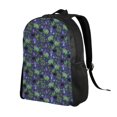 thumbnail image 2 of Cauagu Magic Toads in Hats Print Backpacks,Travel Daypack Casual Laptop Backpack Bookbag Fits 15 Inch Computer for Men Women, 2 of 8