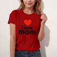thumbnail image 4 of Zpanxa T-Shirts d'Été pour Filles Imprimé de la Fête de l'Indépendance Col Rond Manches Courtes Haut Polyester Spandex 7-8 Ans, 4 of 6