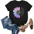 thumbnail image 5 of WCJM Women's Short Sleeve Loose Casual T-Shirt Tee Tops Twist Knotted Womens Fashion Workout T Shirts Athletic Plus Size TopsTrendy Clothes 2026 Short Sleeve Spring Tee, 5 of 6