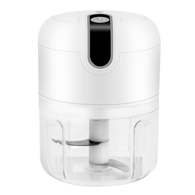 pdqouc Multi Functional Cooking Electromechanical Meat Mince Machine Home Meat Grinder A New Way of Cutting Vegetables Multifunctional for Kitchen, Portable USB Chopper White