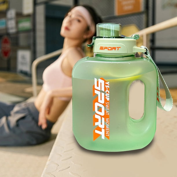 New 1L Large Capacity Ton Bucket Outdoor High-temperature Endure Plastic Water Cup For Men And Women's Fitness And Sports Water Bottle