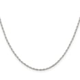 thumbnail image 2 of 925 Sterling Silver Box Chain Styles Necklace 1.3 mm Elongated 24 inch, 2 of 4