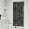 thumbnail image 2 of Vintage Bee and Bloom Garden Curtain – Watercolor Rustic Floral Aesthetic, 36x72 Inches, 2 of 5