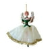 thumbnail image 2 of Seyotauo Cute Girl Pendant Christmas Ornament Simulation Yarn Skirt Performer Pendant Delicate Festive Decoration Christmas Tree Ornaments Indoor Holiday Decor Idea For Christmas Season Decor, 2 of 2