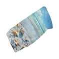 thumbnail image 2 of Cififendec Ocean Seashell Microfiber Bath Towel, Oversized Travel Foldable Skin-Friendly Quick Dry Absorbent and Sandproof Beach Towel, Holiday Gift, 2 of 5