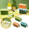 thumbnail image 3 of DIY Ice Lolly Cream Maker Mold Tray Popsicle Mould UK Sweet Yogurt Icebox C7J0, 3 of 8