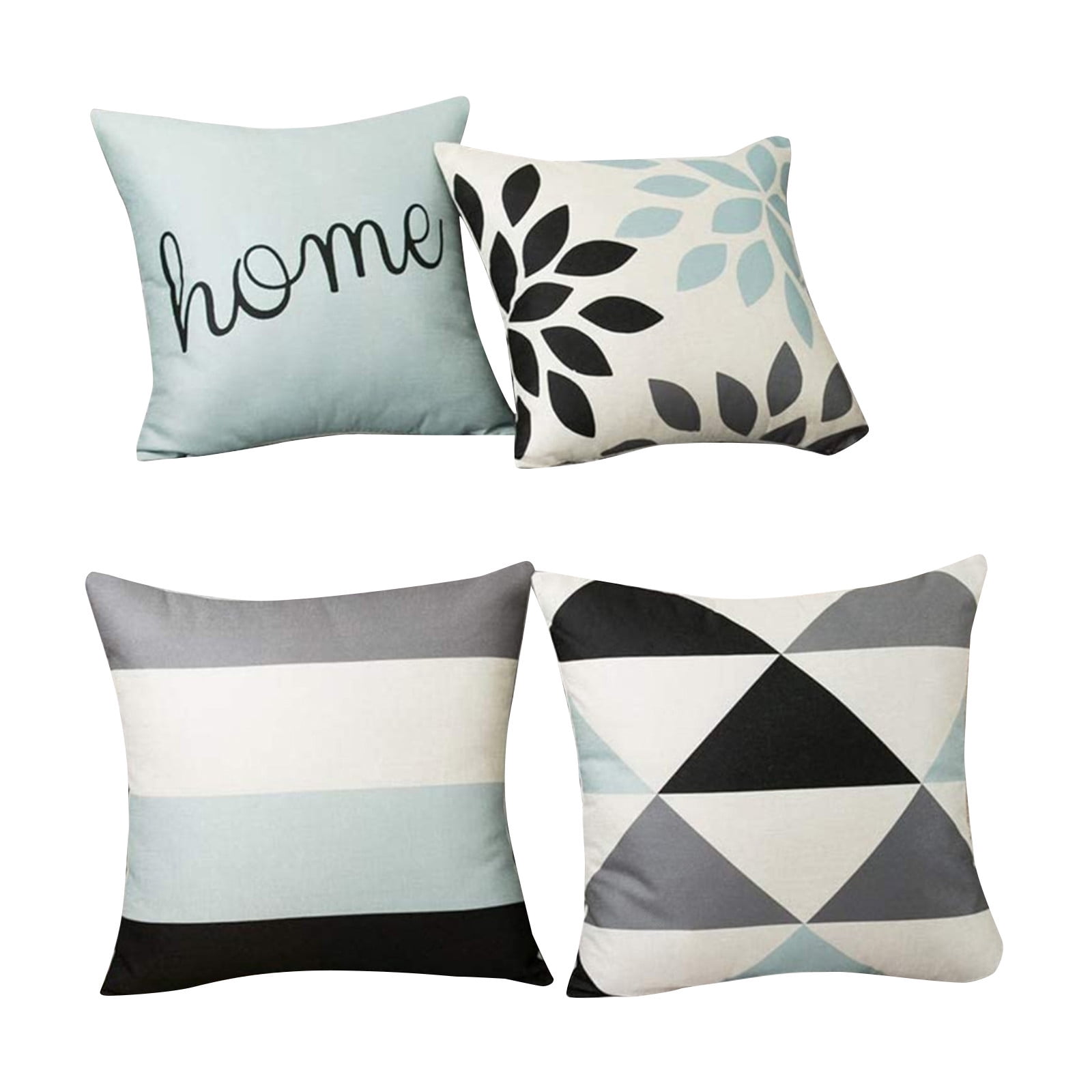 Standard Pillowcase for Home Decoration 18x18 Inch Geometric Art Novelty Modern Pillow Cover Soft Throw Pillow Case 