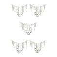 thumbnail image 1 of Monstrate El colgante de pared de macramé elegante agrega un toque de lujo a la decoración del hogar Decoración colgante de pared interior Type2 NO2, 1 of 6