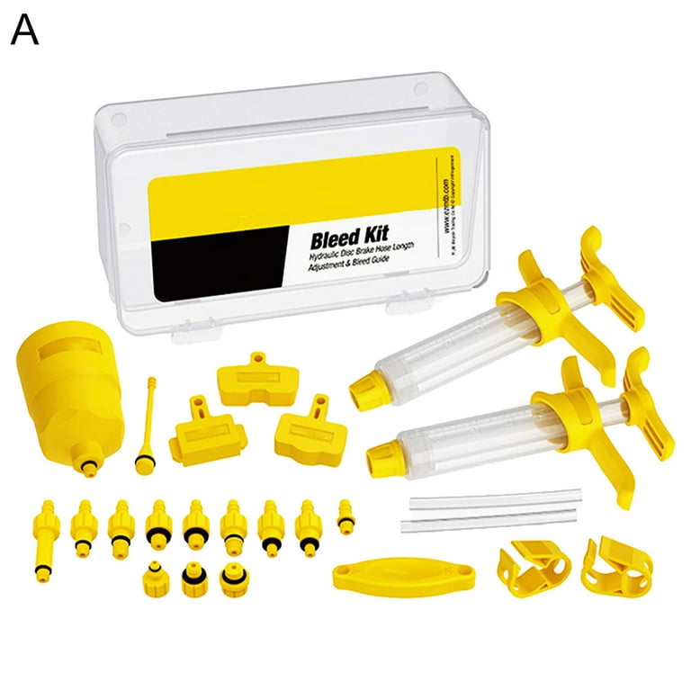 Mtb hydraulic hotsell brake bleed kit