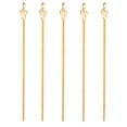 thumbnail image 1 of 5 Pcs Brochettes Plates pour Barbecue Aiguilles de Rôtissage en Acier Inoxydable, 1 of 9
