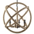 thumbnail image 2 of Modern Urban Contemporary Chandelier Light, Brown Steel, 2 of 4