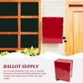 thumbnail image 3 of PAMINGONO Caja De Votación Acrílica Roja Portátil Para Sugerencias Y Colectas Con Resistente, 3 of 6