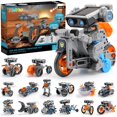 thumbnail image 1 of Robot solar STEM de juguete AoHu Solios-Nova 15 en 1 para niños de 8 a 12 años, 1 of 8