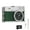Green, variant on AOOOWER Vintage Mini Camera 30FPS Video Recording Rechargeable ABS Body Lightweight 38mm