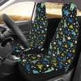 thumbnail image 3 of Fotbe Dinosaur Pattern Automotive Seat Covers for Cars Trucks and SUVs – Car Seat Covers for Front Seats,Protective Seat Covers,Vehicle Seat Covers, Set of 2, 3 of 9