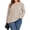 53-APRICOT, variant on Women Plus Size Tops Crew Neck Lightweight Sweaters Button Long Sleeve Fall Tops Casual Loose Tunic Tops XL