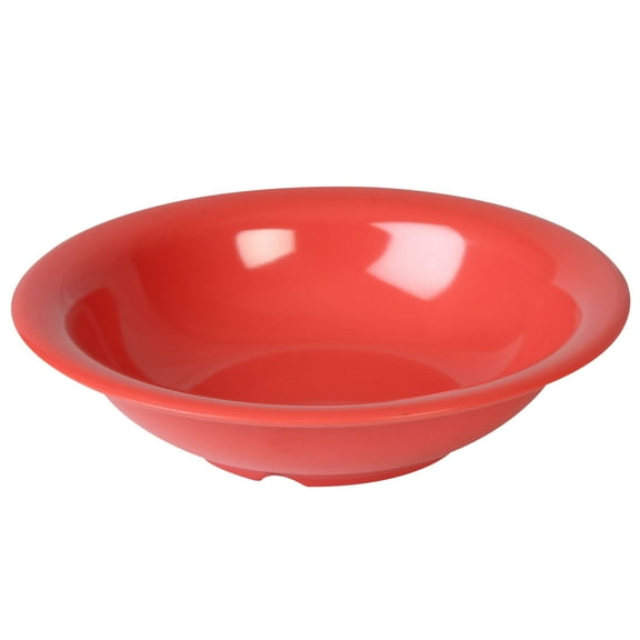 Excellante Color Orange Melamine Dinnerware Collection 7.5 Inch Soup Bowl - 16 oz., Comes In Dozen