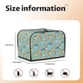 thumbnail image 5 of Lsque Cute Dogs Corgi Print 2 Slice Toaster Cover , Kitchen Appliance Dustproof Protector , Toaster Protector Dustproof Kitchen Appliance Cover, 5 of 7